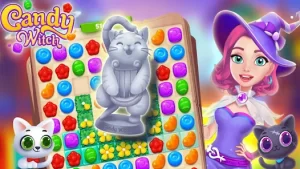 Candy Witch Match 3 Puzzle